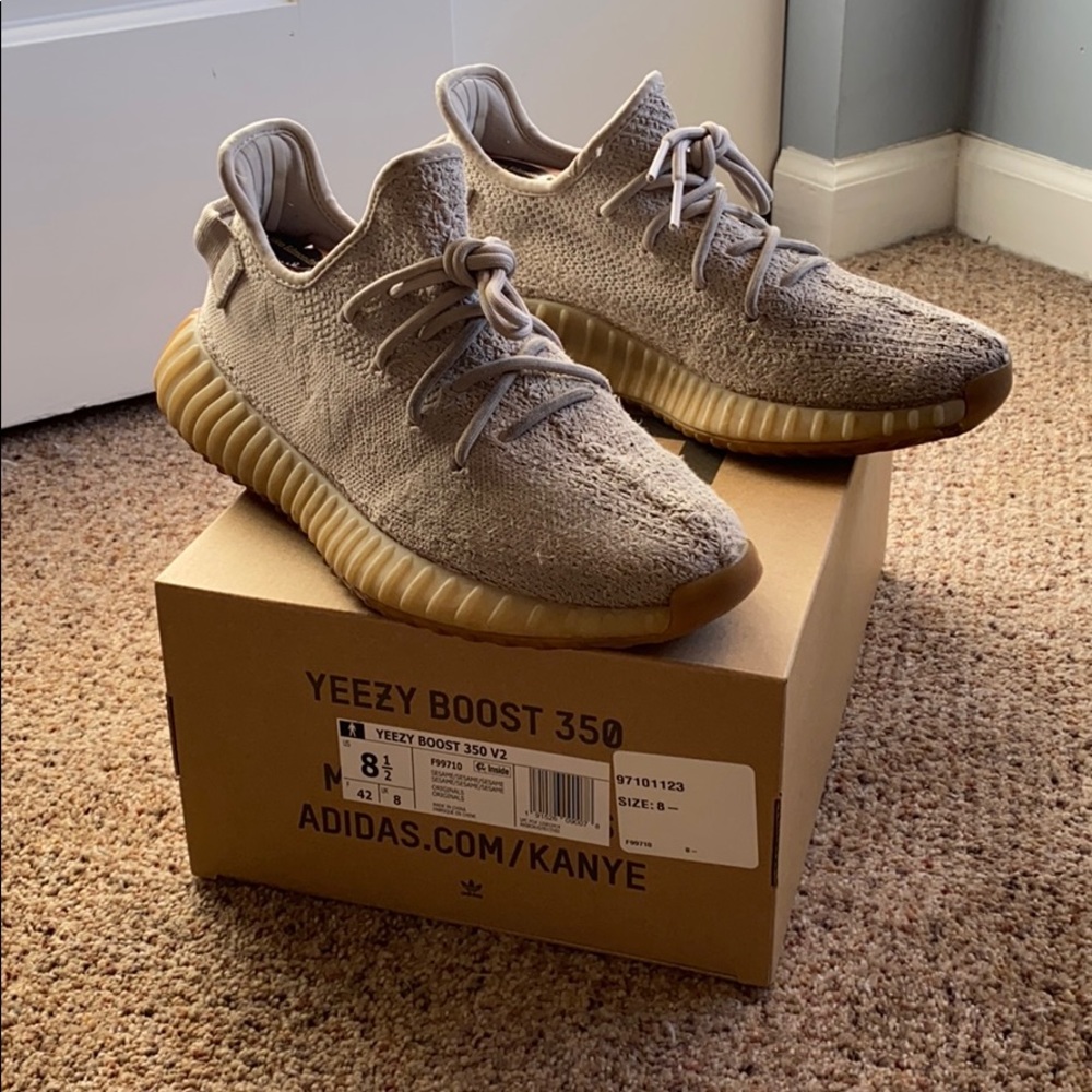 Authentic Adidas Yeezy Boost 350 V2 Sesame